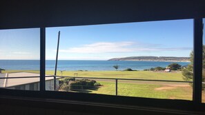 Bay views from the kitchen window