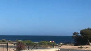 Vue sur la plage/l’océan
