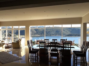 Dining area with lovely views