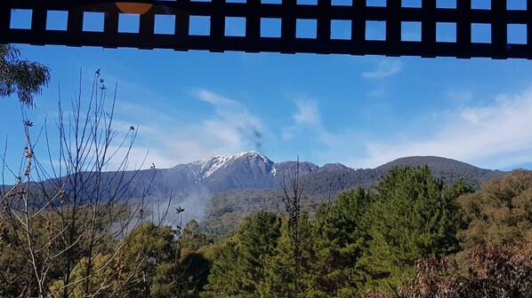 Vue depuis l’hébergement