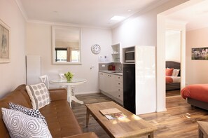 Kitchenette in open plan living