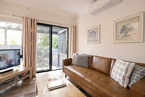 New quality furniture with private garden outlook