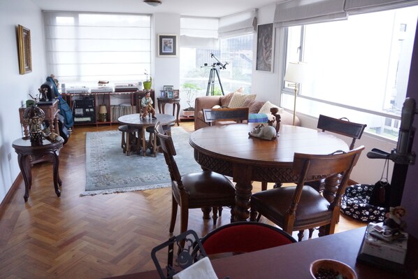 View of the living room