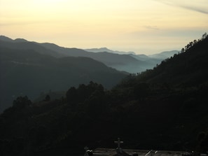 Vue depuis l’hébergement
