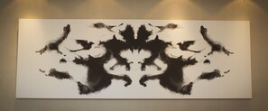 Gaze at this bespoke art piece commissioned by your host - what do you see..?