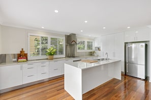 Enjoy home cooked family meals in our family kitchen.