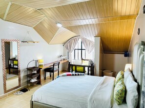 Bedroom area/ study desk
