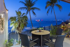Living room balcony view