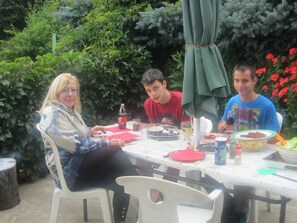 Outdoor dining