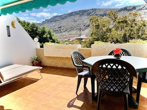 Private Balcony with Sunloungers