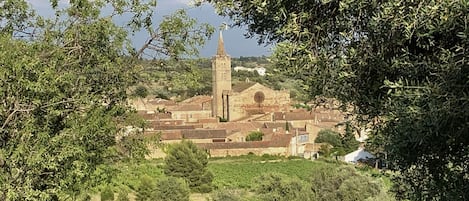 A  historic village nestling among the hills and vineyards (image 1)