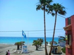 Blick auf den Strand