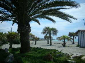 Blick auf den Strand