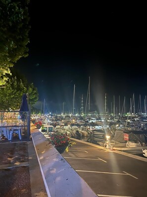 Golfe Juan Harbour by night