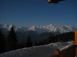 Blick aufs Gebirge