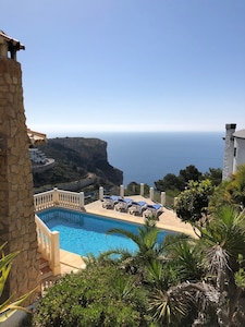 Javea / Benitachell / Moraira villa with 180 ° sea view - pool 10 x 5 m