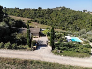 Glorious views across the unchanging Umbrian landscape