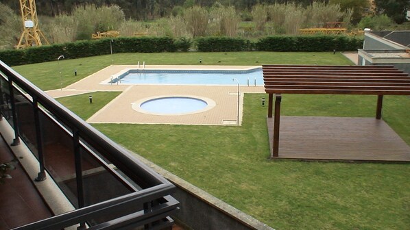 Pools and recreation area