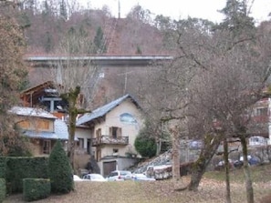 View of Studio & Villa La Cascade from Parc de Greffie 