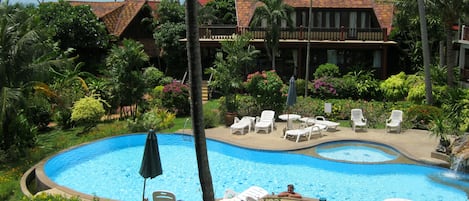 Villa across the Communal Pool