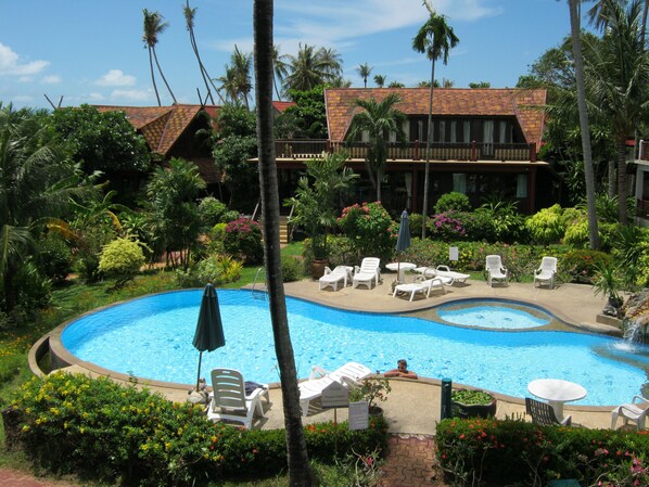 Villa across the Communal Pool