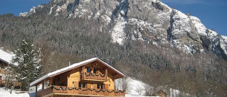 chalet le tournesol winter