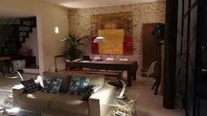 Living room by night