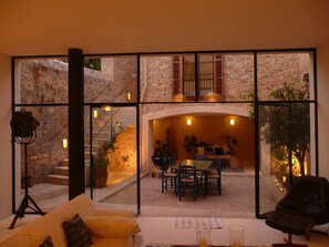 Living room by night
