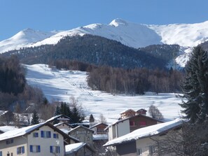 Skipiste nach Unterbäch 