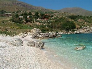 Blick auf den Strand