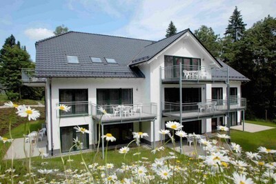 Idyllic holiday home, apartment about 108 square meters, located on the Rothaarsteig