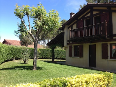 Vieux Boucau: Casa junto al bosque, cerca del mar, del lago y del pueblo