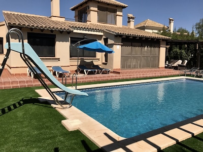 Private detached villa with own private pool