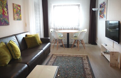 Apartamento Lina en Bad Kissingen, 2-sala, para 1-3 huéspedes, cerca del centro, WLAN.