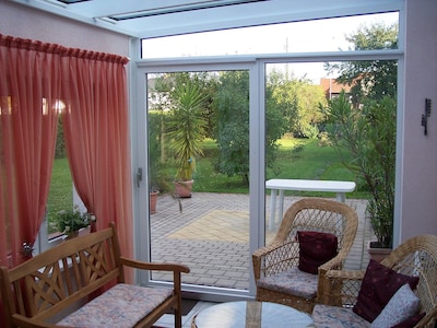 Charming cottage with conservatory in Bayreuth on the eastern outskirts