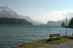 Blick von Sils Richtung Maloja