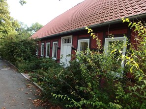 Hauseingang, nur für die Ferienwohnung