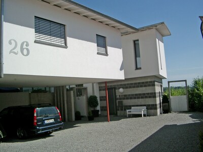 freist. Holiday home with garden, award of excellence: 9.7 / 9.8 in panoramic position