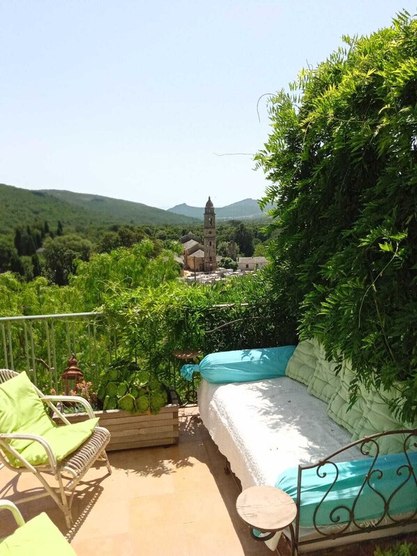 Terrasse coté Mer