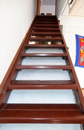 Treppe zum Studio