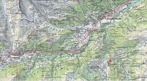 Carte de l’hébergement