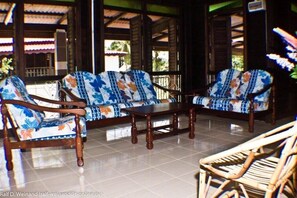 Wohnbereich Ferienhaus Langkawi Malaysia Pantai Ce