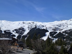 Vue Ouest du balcon, en avril