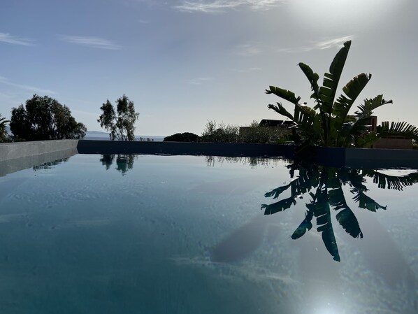 Piscine qui vient tout juste d’être refaite 2020.