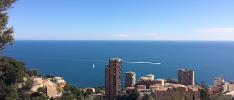 Vista para praia/oceano