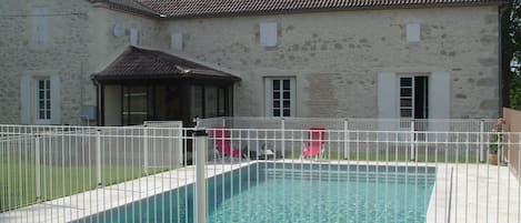 Vue Côté piscine