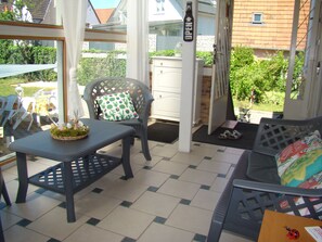Entrée de la Maison avec 7 marches 
