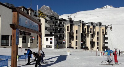 At the foot of the slopes. Skis on the feet. 12 beds. ideally located. spacious 