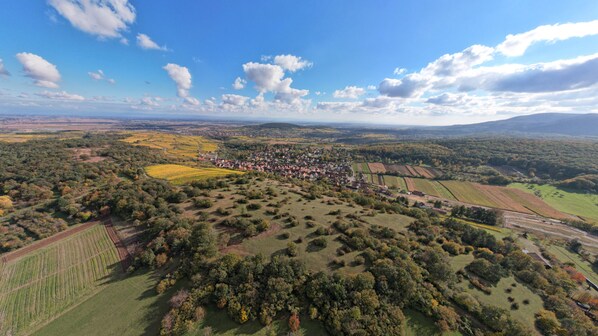 Vue aérienne