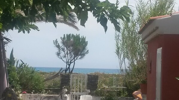 Direction playa!!  Juste apres ce portillon